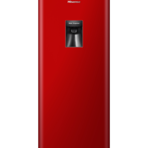 Hisense 177L Single Door Fridge Water Dispenser Red H235RRE-WD