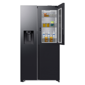 Samsung 609L AI Food Showcase Side By Side Black RS80F64G2FFA