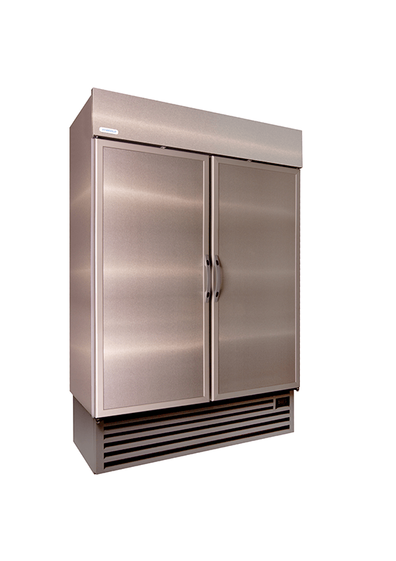 STAYCOLD DOUBLE SOLID HINGED DOOR COOLER W/ S/S SIDES AND GREY TRIM - Munaaz South Africa