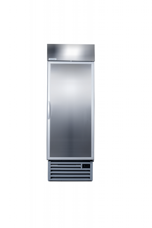 STAYCOLD SINGLE SOLID HINGED DOOR COOLER W/ S/S SIDES AND GREY TRIM - Munaaz South Africa