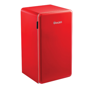 Swan 93L Retro Bar Fridge SRF9R Red