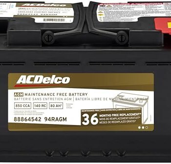 ACDelco Gold 94RAGM (88864542) 36 Month Warranty AGM BCI Group 94R Battery