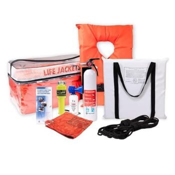 Aqua Pro Marine Boater Safety Kit M42201, for Boats Up to 20 to 25 Foot in Length