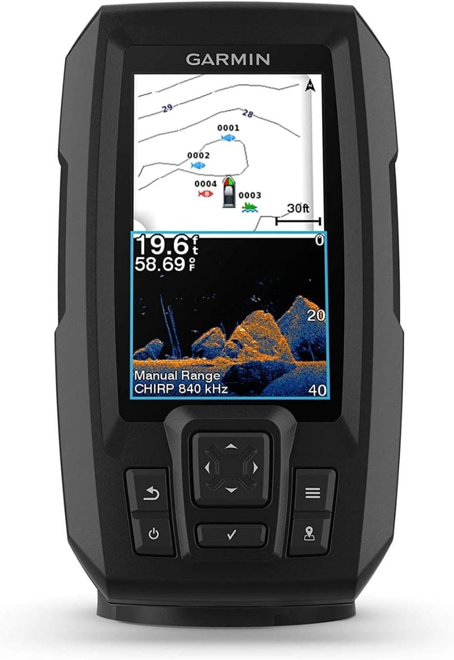 GARMIN STRICKER VIVID PLUS 4CV+ 4" TRANSDUCER GT20