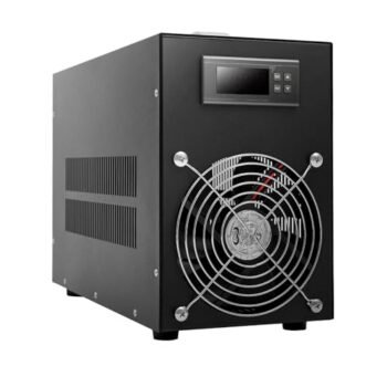 GrfceVue 15.85Gal Aquarium Chiller, 110V 200W Cooling Machine with Temperature Probe Line, 60L Fish Tank Cooler Aquarium Water Chiller -58-230℉ Temp Adjustable for Fish Tank...