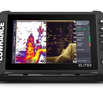 Lowrance Elite FS 9 Fish Finder with Active Imaging 3-in-1 Transducer, Preloaded C-MAP Contour+ Charts