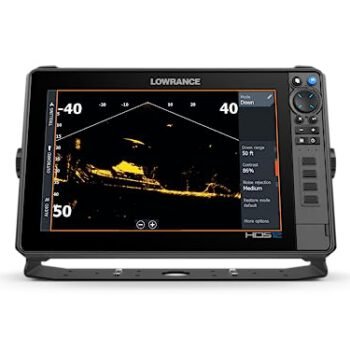 Lowrance HDS PRO 12 FishFinder/ Chartplotter with Smartphone Integration, Preloaded C-MAP DISCOVER OnBoard Charts, ActiveImaging HD 3-in-1 Transducer, 12-inch SolarMax Display,...
