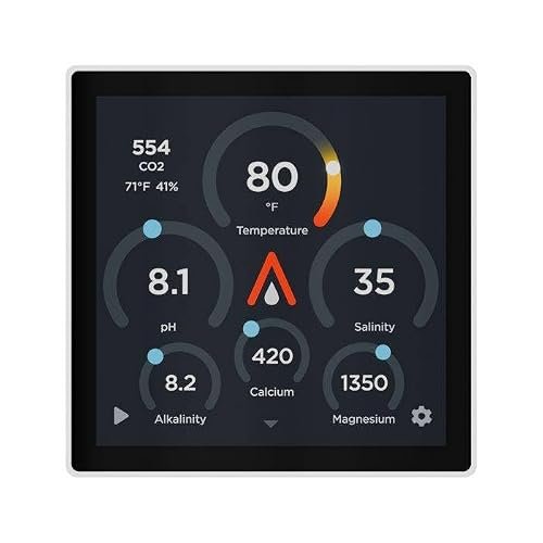 New Wave Aquaria AvidAqua Insight Pro Aquarium Controller Display for Neptune Apex High Contrast Monitoring Screen