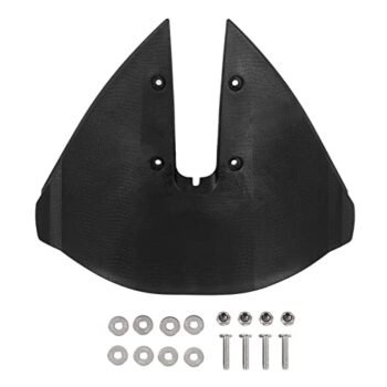 shenruifa Hydrofoil Stabilizer for 15-300 HP Outboard Motor - Marine Boat Fin Stabilizer, Professional Grade for Improved Stability, Black