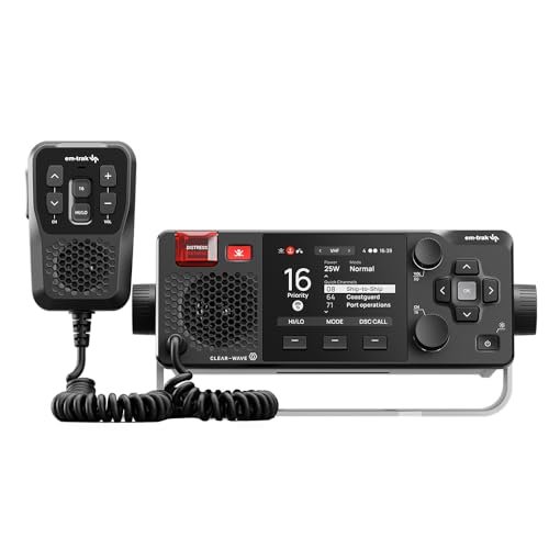 VHF Radio with Class B AIS by em-trak
